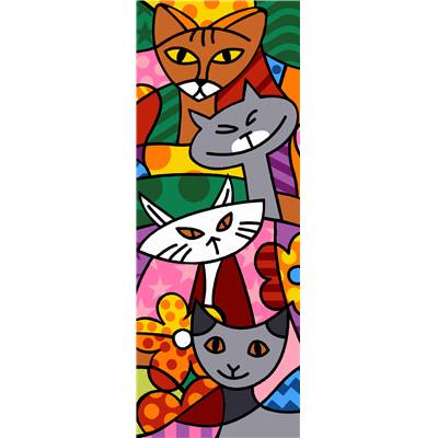 Canevas Pénélope Chats "Cats Color" - Margot de Paris
