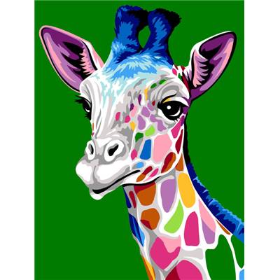Les Tâches de la Girafe - canevas pénélope - Margot de Paris