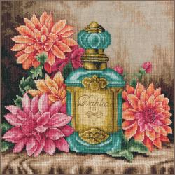 Le Parfum du Dahlia - Kit point de croix - Lanarte