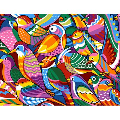 Canevas Pénélope Color Bird - Margot de Paris