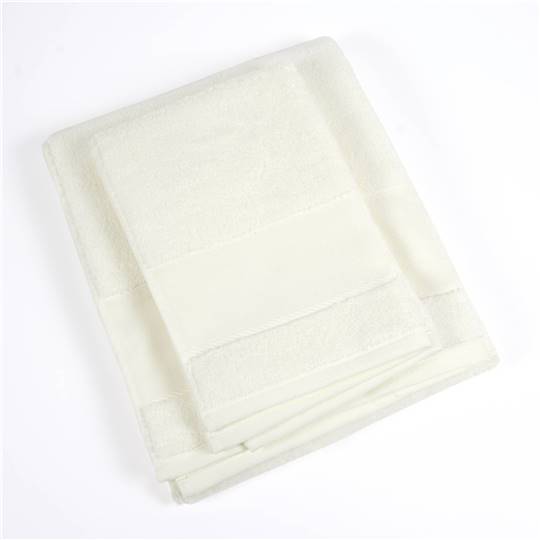 Lot de 2 serviettes à broder • Écru - DMC