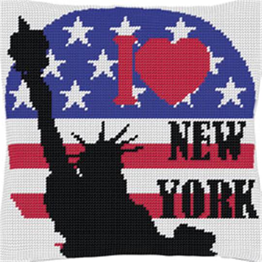 New York 2 - Kit Coussin gros trous - Luc Créations