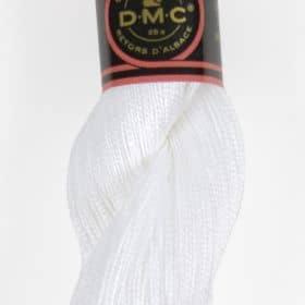 Coton perlé n°12 DMC Retors d'Alsace - B5200 Blanc Lumière