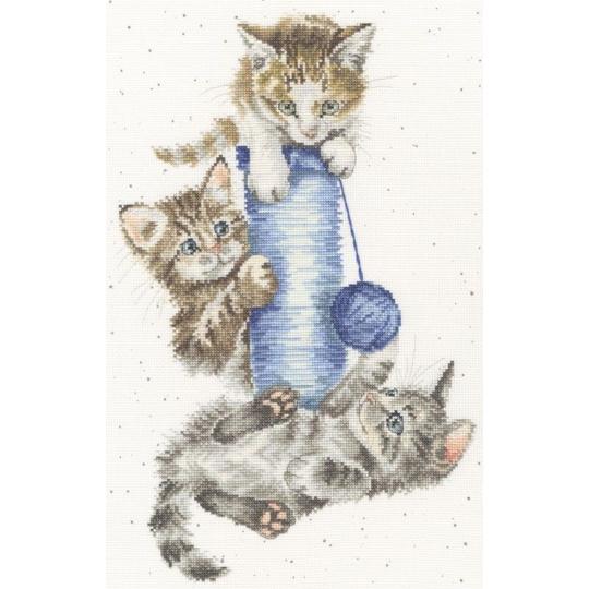 Three's A Crowd - Kit point de croix - Bothy Threads