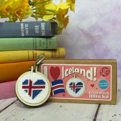 I Love Iceland - Mini kit - The Crafty Kit Company