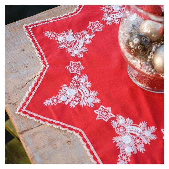Kit nappe modelée Arbre de Noël - Vervaco
