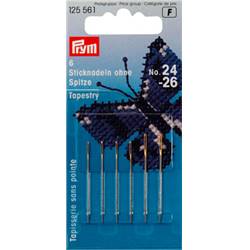 Aiguilles à tapisserie sans pointe n° 24-26 - Prym