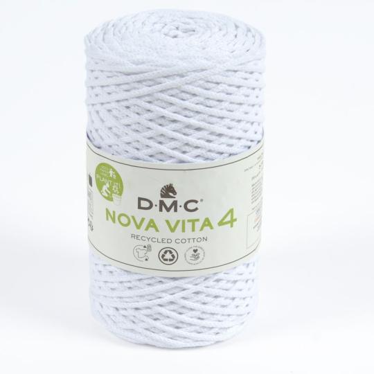 Fil DMC Nova Vita 4 - n°100 - coloris Blanc