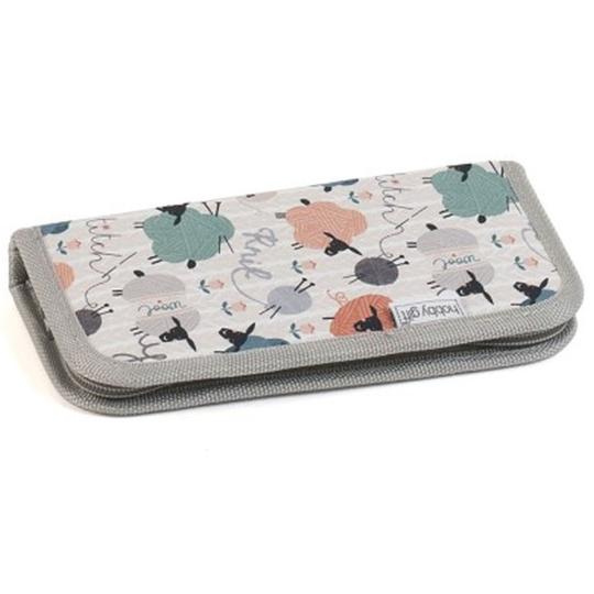 Trousse de rangement pour Crochet - motif Mouton