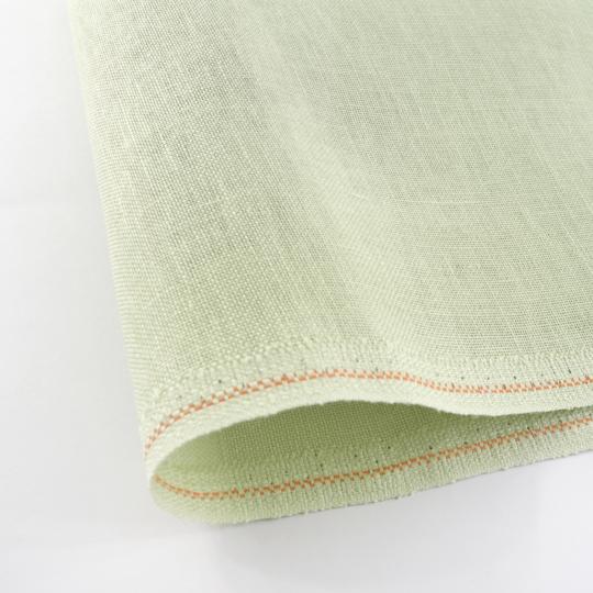 Toile lin 12,6 fils Belfast Zweigart - Vert Menthe (6083)