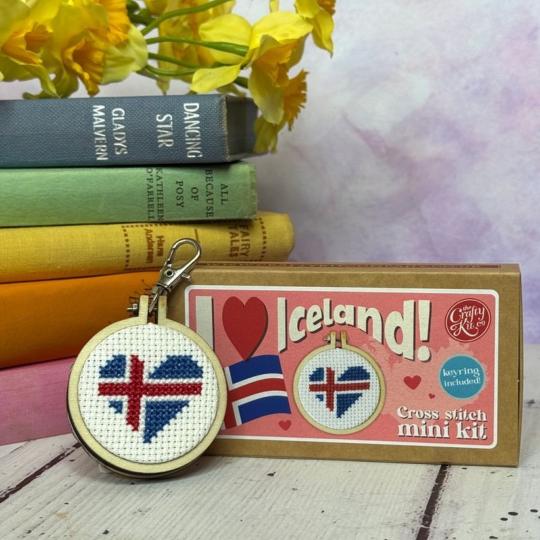 I Love Iceland - Mini kit - The Crafty Kit Company