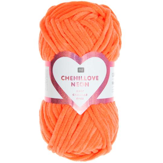 Fil Creative Chenillove Neon Orange - Rico Design