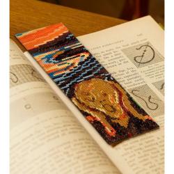 Kit marque-pages - Le Cri d'Edvard Munch - DMC