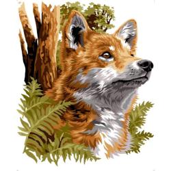 Le Renard - Canevas pénélope - SEG