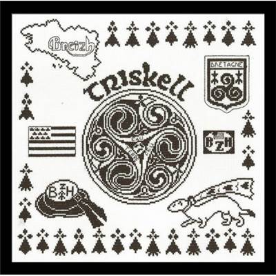 Triskell - Kit Point de croix - Philomène
