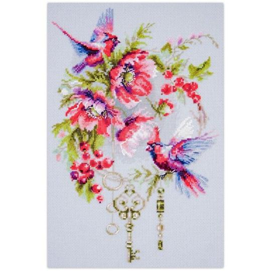 Keys to be Happy - Kit point de croix - Magic Needle