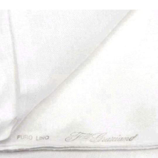 Toile Lin 24 fils 6262 Graziano (largeur 300 cm) x 10 cm - Blanc