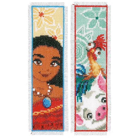 Marque-Page à broder Disney - Moana  - Vervaco