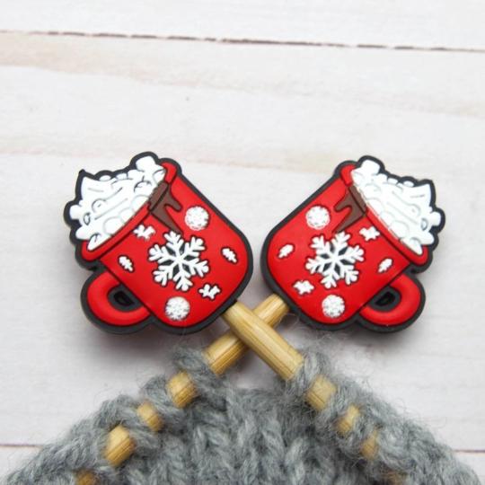 2 Protège-pointes pour Aiguilles et Crochets - Cacao des Fêtes