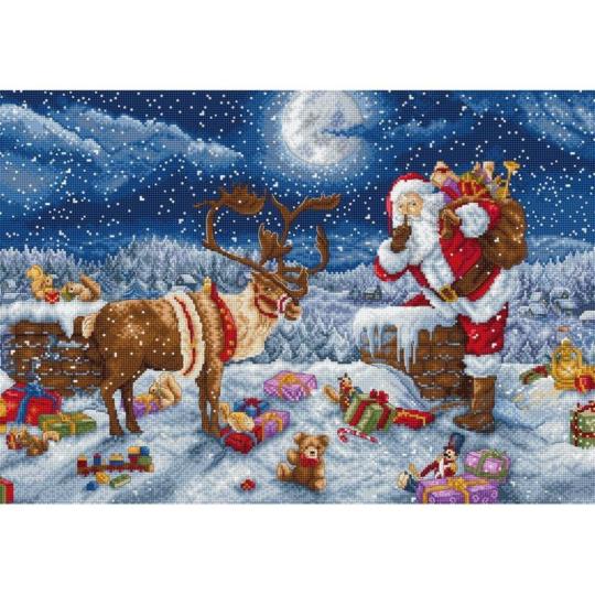Silent Night Gift - Kit point de croix - LETISTITCH