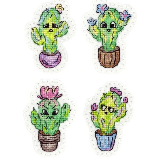 Cactus Émotions - Kit broderie  - MP Studia