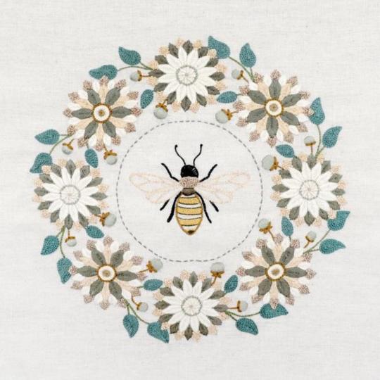 Mandala Abeille  - Kit Un chat dans l'aiguille