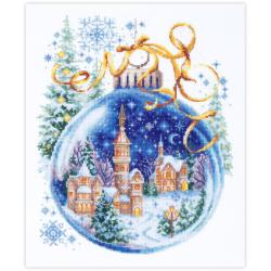 Boule de Noël - Kit point de croix - Magic Needle