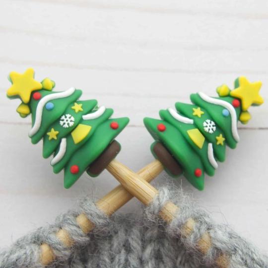 2 Protège-pointes pour Aiguilles et Crochets - Arbre festif