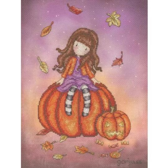 Pumpkin Perch - Kit Gorjuss par Bothy Threads