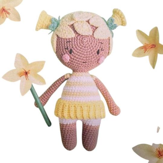 Blooming Beauties - Narcisse - Kit Crochet Amigurumi- Rico design