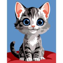 Kit canevas enfants • Chat Persan - Margot de Paris