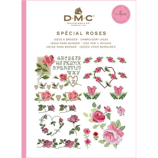 Livret Idées à broder Spécial Roses - DMC