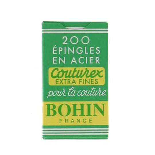 Epingles extra-fines "Couturex" 30 mm - Bohin