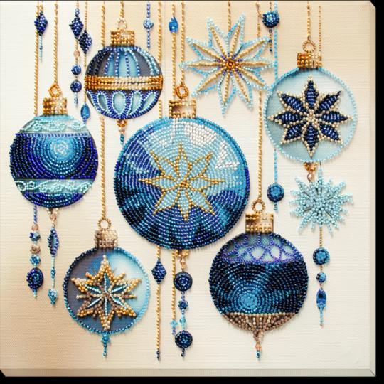 Motifs de Cristal - Kit broderie avec perles - Abris Art