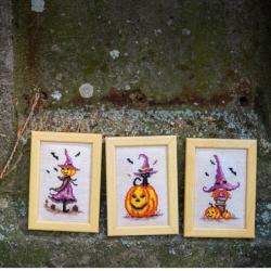 Miniatures Halloween - Kit (lot de 3) - Vervaco