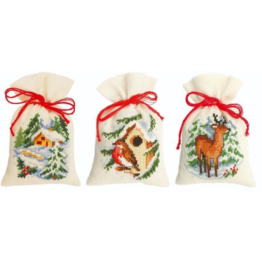 Kit Sachet senteur Noël -  lot de 3 - Vervaco