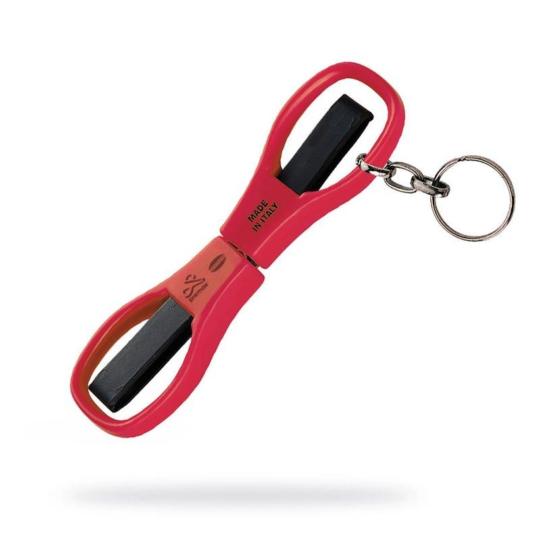 Ciseaux pliants Premax – Classica – Rouge – Porte-clés