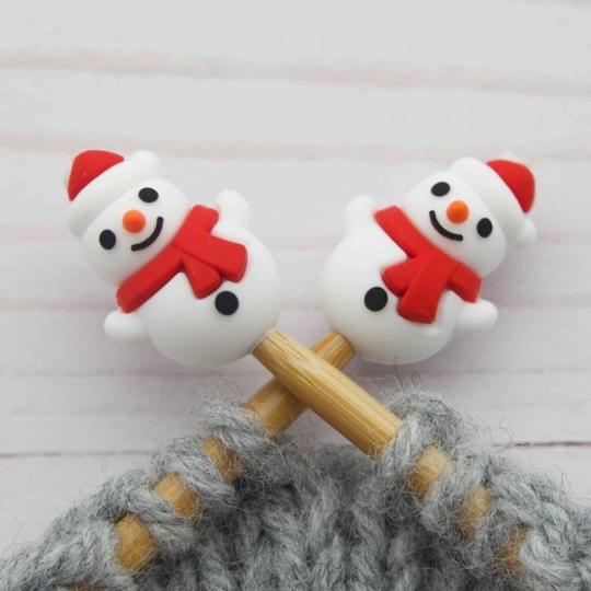 2 Protège-pointes pour Aiguilles et Crochets - Bonhomme de Noël