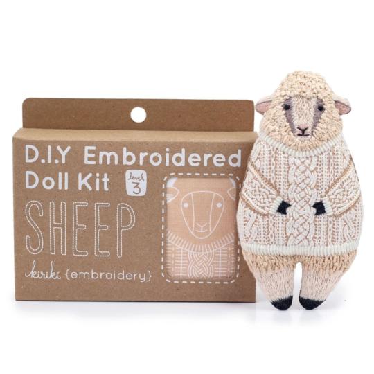 Kit broderie 3D - Peluche Mouton