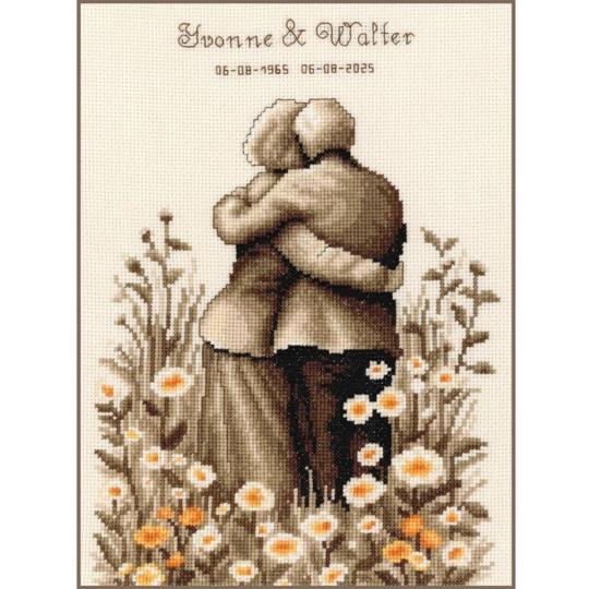 l'Amour Éternel - Kit point de croix - Vervaco