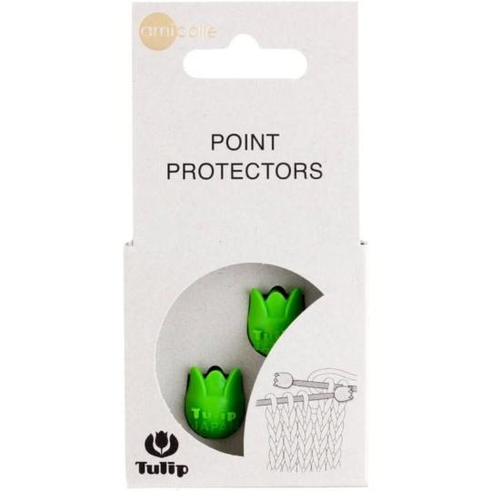 2 Protège-pointes pour Aiguilles et Crochets - Vert S - Tulip