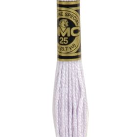 Fil à broder mouliné DMC coloris 25 Violet Colchique