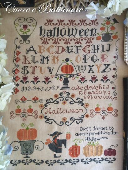 Halloween Sampler - Fiche Cuore E Batticuore