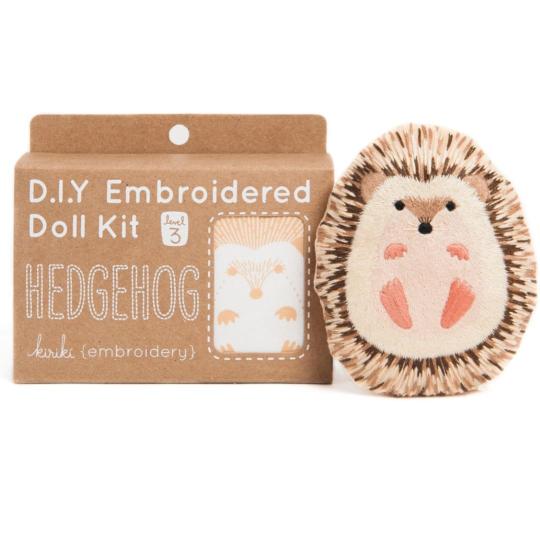 Kit broderie 3D - Peluche Hérisson