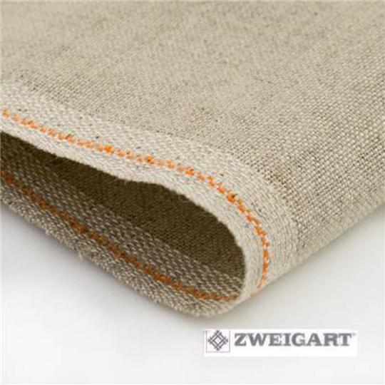 Toile Lin 16 fils Newcastle Zweigart - Naturel (53)