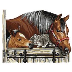 Un Trio en Or - Kit point de croix - Luc Créations