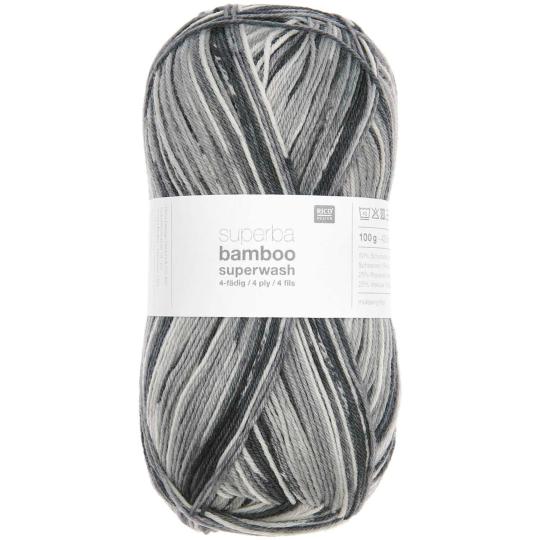 Laine à Chaussettes Socks Bamboo 4 fils - Stone
