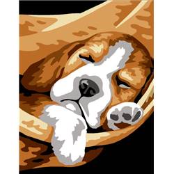 Kit canevas enfants • Repos canin - Margot de Paris