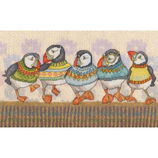 A Fair Isle Flock – Kit point de croix Bothy Threads