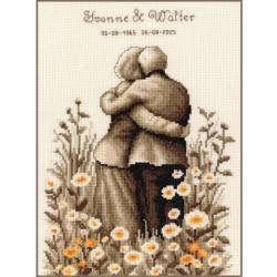 l'Amour Éternel - Kit point de croix - Vervaco
